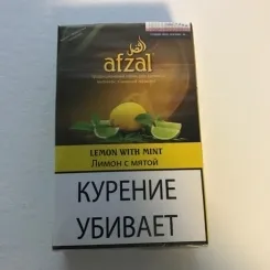 Lemon with mint