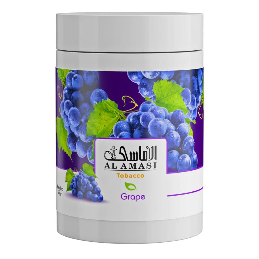 AL AMASI Grape フルーツ系シーシャフレーバー パッケージ画像