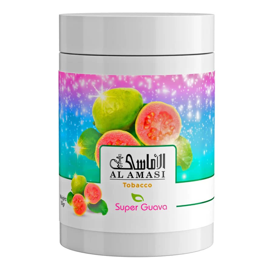 AL AMASI Super Guava トロピカル系シーシャフレーバー パッケージ画像