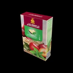 Plum with mint