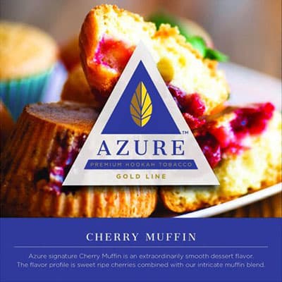 AZURE Cherry Muffin(Gold) フルーツ系シーシャフレーバー パッケージ画像