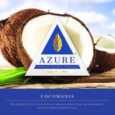 AZURE Cocomania(Gold) トロピカル系シーシャフレーバー パッケージ画像