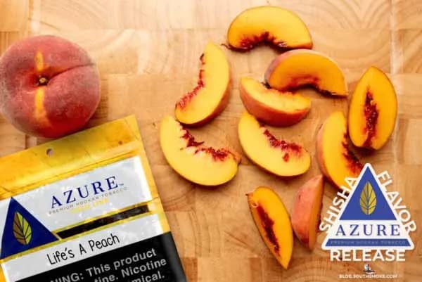 AZURE Life’s A Peach フルーツ系シーシャフレーバー パッケージ画像