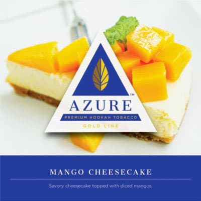 AZURE Mango Cheesecake(Gold) トロピカル系シーシャフレーバー パッケージ画像