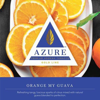 AZURE Orange My Guava(Gold) 柑橘系シーシャフレーバー パッケージ画像