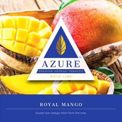 AZURE Royal Mango(Gold) トロピカル系シーシャフレーバー パッケージ画像