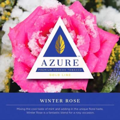AZURE Winter Rose(Gold) フローラル系シーシャフレーバー パッケージ画像