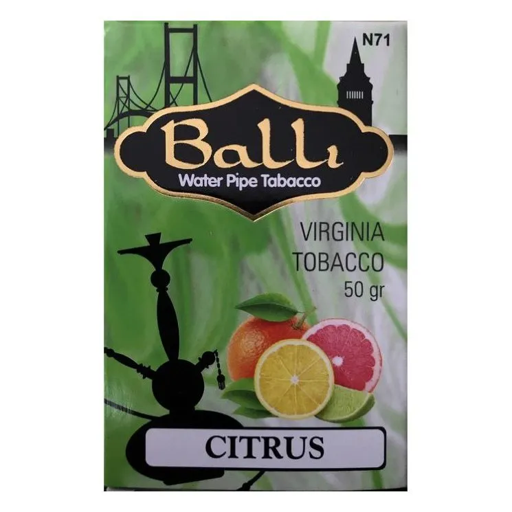 Balli Citrus 柑橘系シーシャフレーバー パッケージ画像