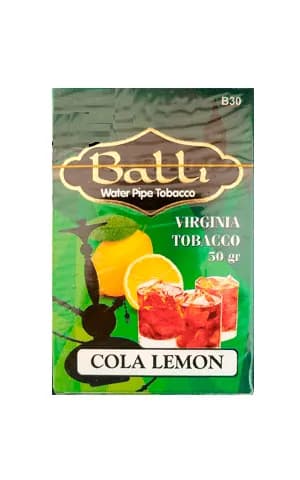 Balli Cola Lemon ドリンク系シーシャフレーバー パッケージ画像
