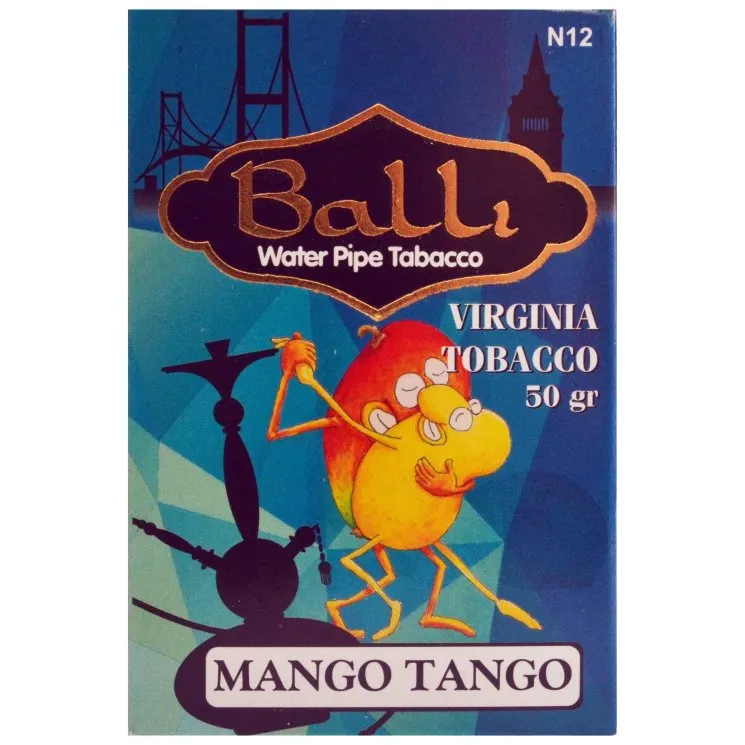 Balli Mango Tango トロピカル系シーシャフレーバー パッケージ画像