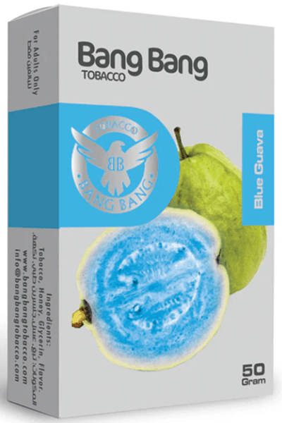 Bang Bang Blue Guava トロピカル系シーシャフレーバー パッケージ画像