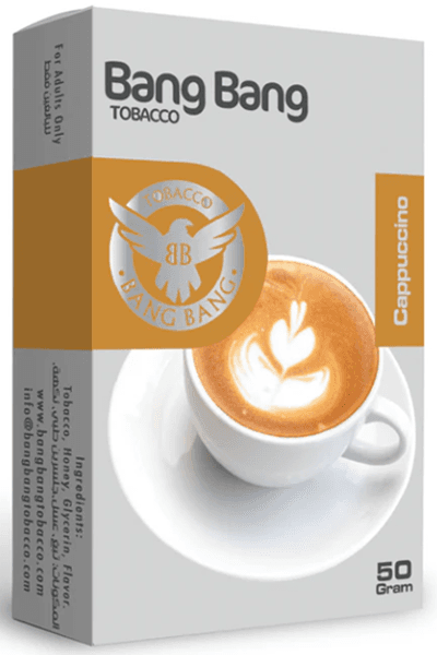 Bang Bang Cappuccino コーヒー系シーシャフレーバー パッケージ画像