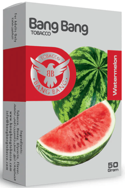 Bang Bang Watermelon フルーツ系シーシャフレーバー パッケージ画像
