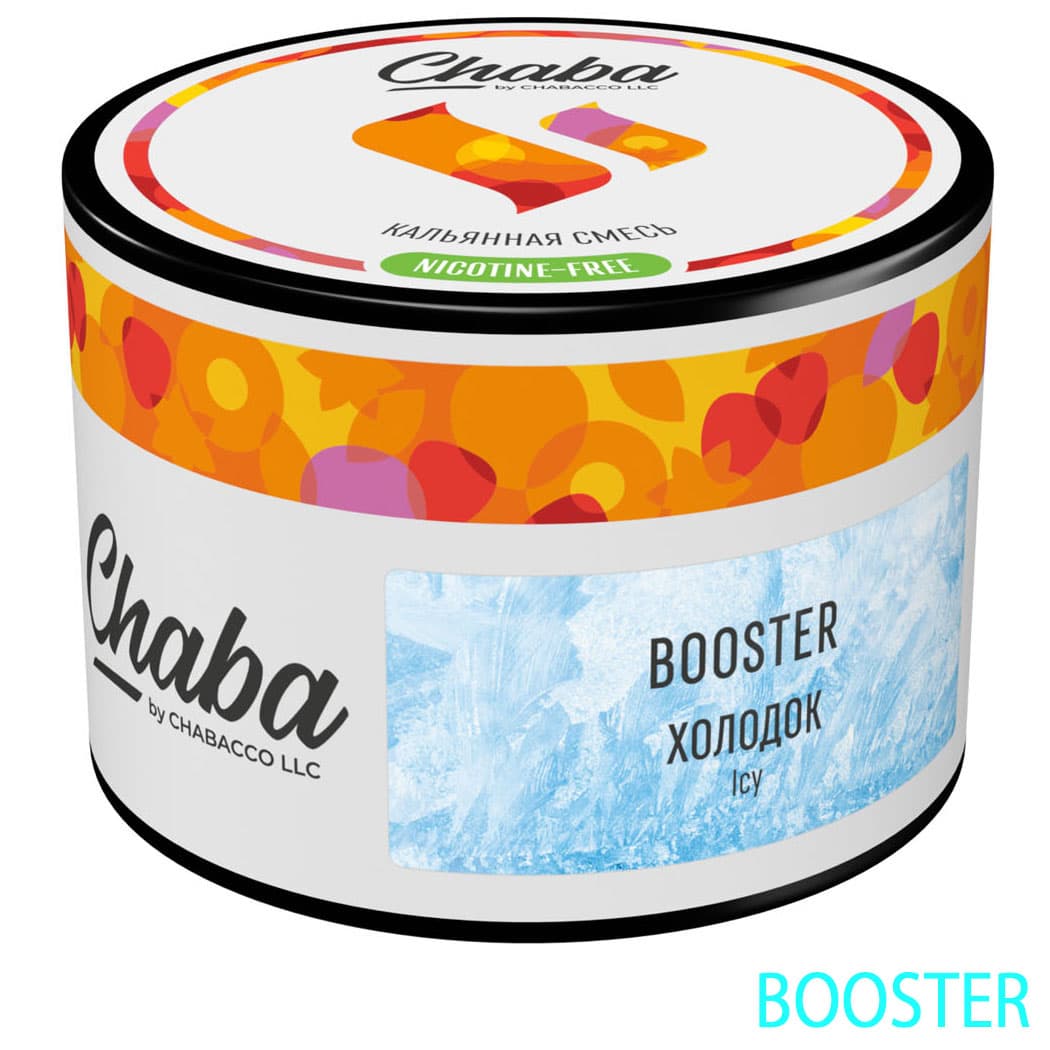 CHABACCO Booster Icy その他系シーシャフレーバー パッケージ画像
