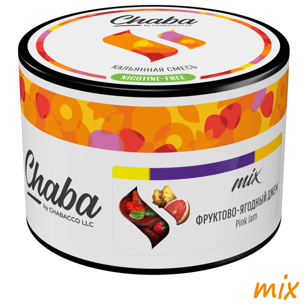 CHABACCO Pink jam その他系シーシャフレーバー パッケージ画像