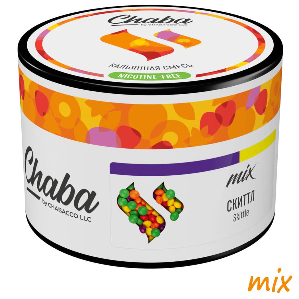 CHABACCO Skittle その他系シーシャフレーバー パッケージ画像