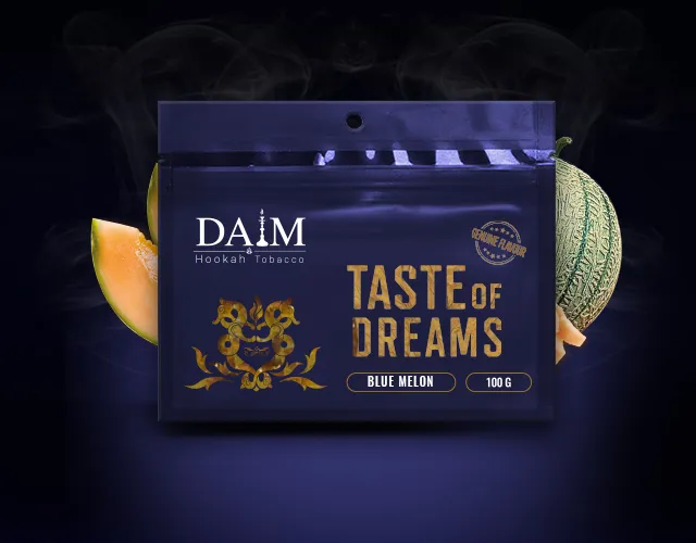 Daim Blue Melon フルーツ系シーシャフレーバー パッケージ画像