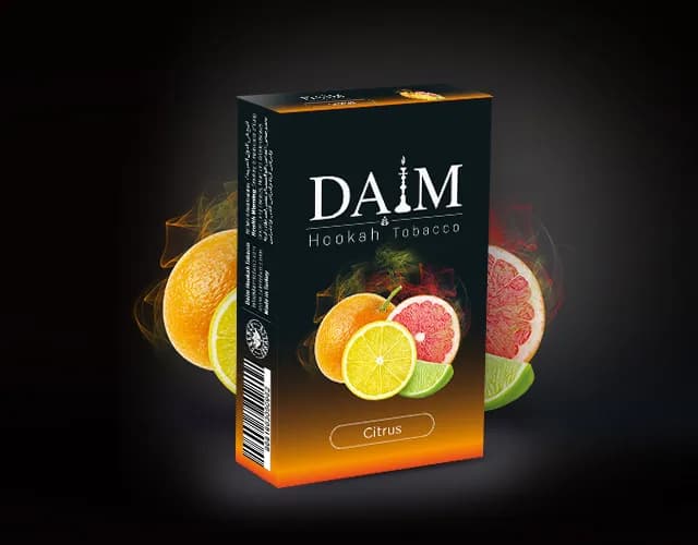 Daim Citrus 柑橘系シーシャフレーバー パッケージ画像