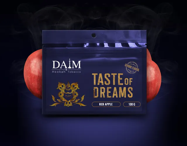Daim Red Apple フルーツ系シーシャフレーバー パッケージ画像