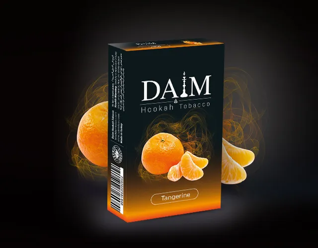 Daim Tangerine 柑橘系シーシャフレーバー パッケージ画像