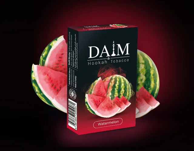 Daim Watermelon フルーツ系シーシャフレーバー パッケージ画像
