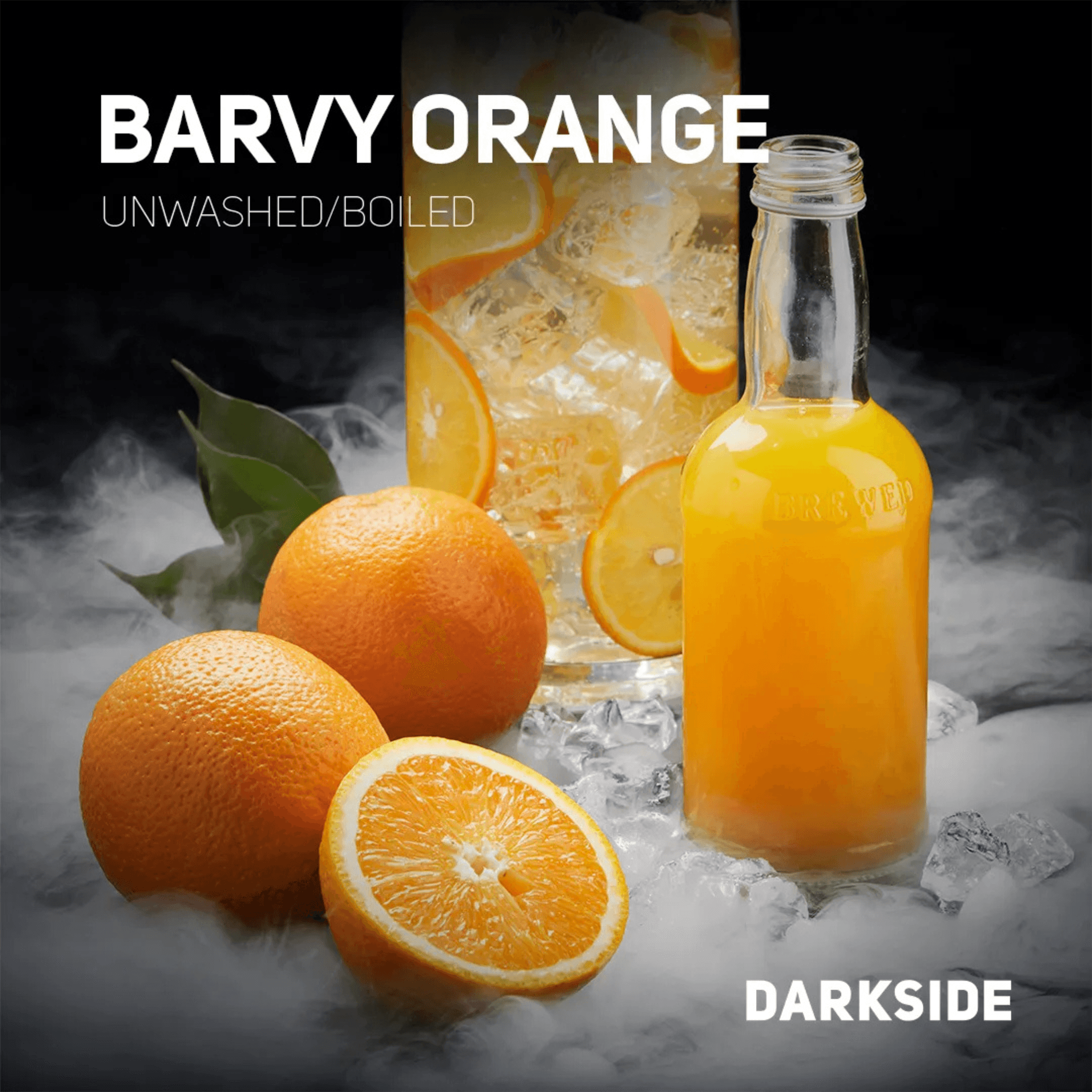 DARKSIDE BARVY ORANGE 柑橘系シーシャフレーバー パッケージ画像