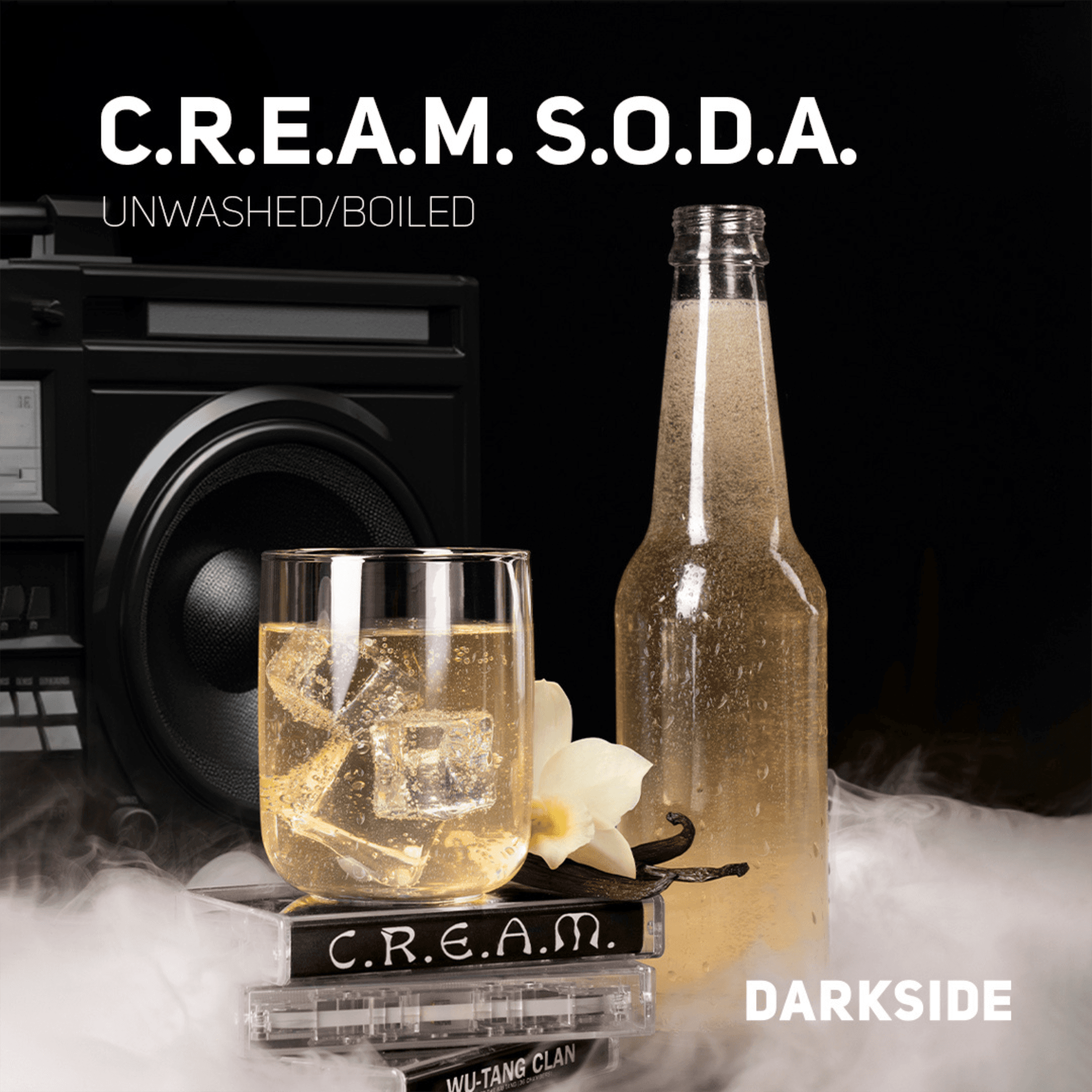 DARKSIDE C.R.E.A.M. S.O.D.A. ドリンク系シーシャフレーバー パッケージ画像
