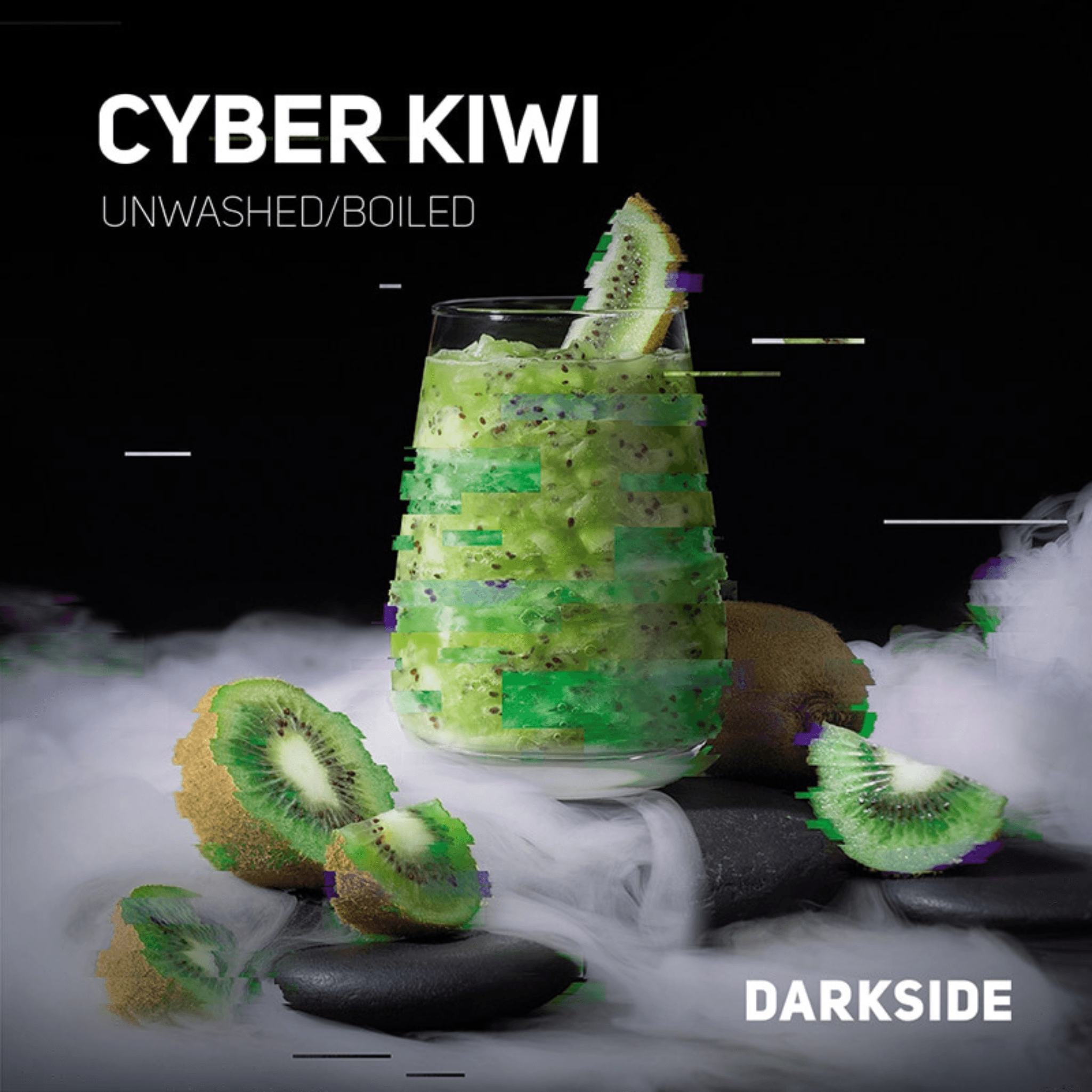 DARKSIDE CYBER KIWI フルーツ系シーシャフレーバー パッケージ画像