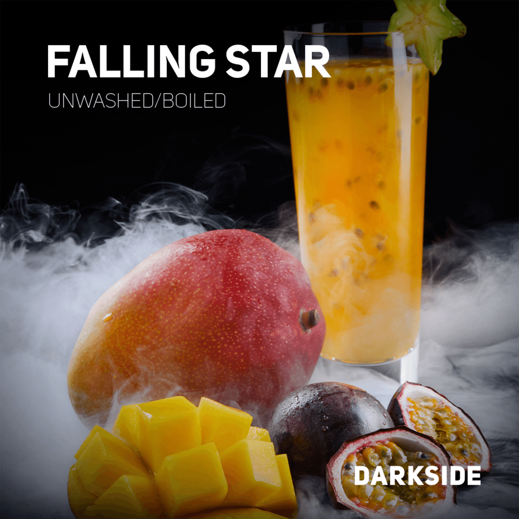 DARKSIDE FALLING STAR トロピカル系シーシャフレーバー パッケージ画像