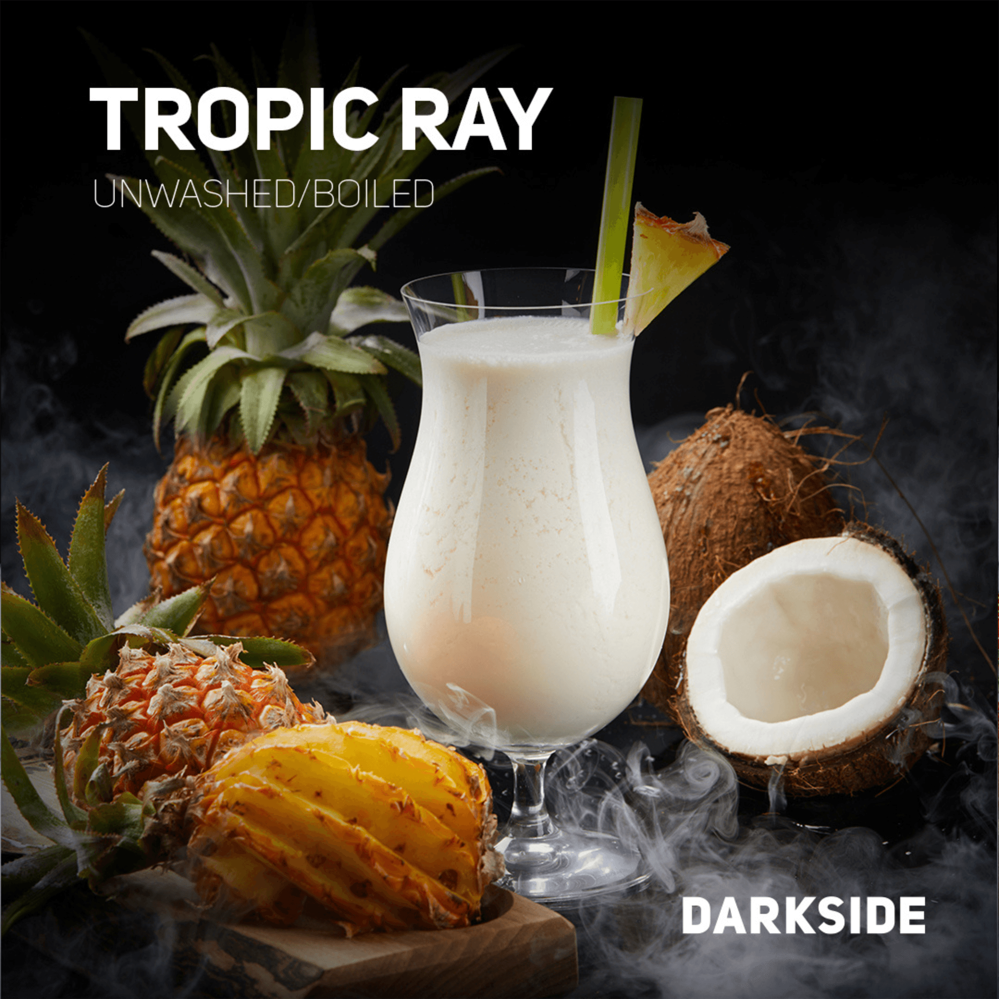 DARKSIDE TROPIC RAY トロピカル系シーシャフレーバー パッケージ画像