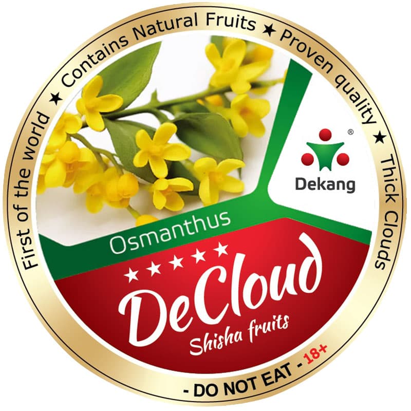DeCloud Osmanthus フローラル系シーシャフレーバー パッケージ画像