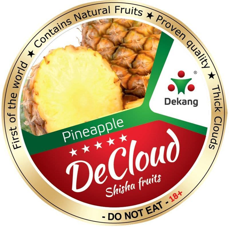DeCloud Pineapple トロピカル系シーシャフレーバー パッケージ画像