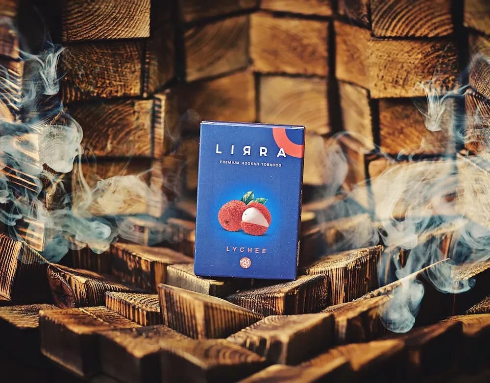 LIRRA Lychee トロピカル系シーシャフレーバー パッケージ画像