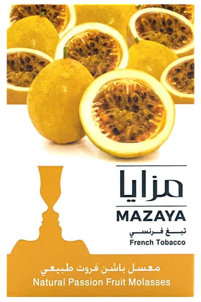 MAZAYA Passion Fruit トロピカル系シーシャフレーバー パッケージ画像