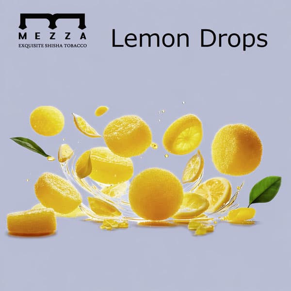 MEZZA Lemon Drops 柑橘系シーシャフレーバー パッケージ画像