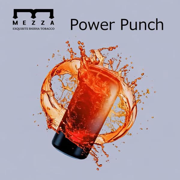 MEZZA Power Punch ドリンク系シーシャフレーバー パッケージ画像