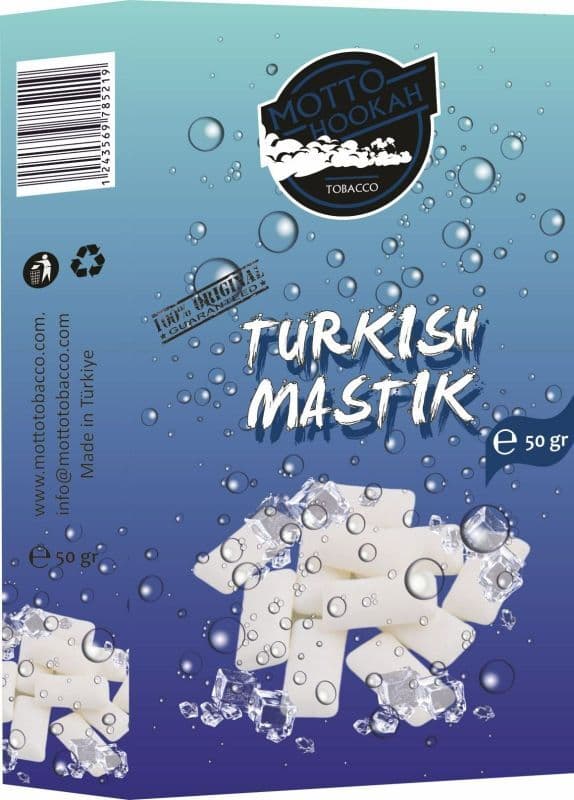 MOTTO Turkish Mastik デザート系シーシャフレーバー パッケージ画像