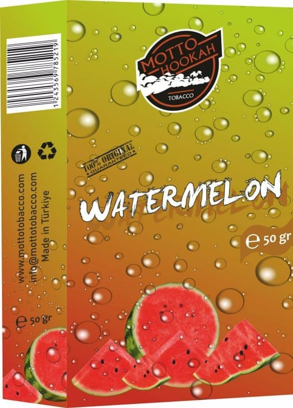 MOTTO Watermelon フルーツ系シーシャフレーバー パッケージ画像