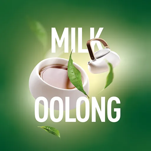 MustHave Milk Oolong tea系シーシャフレーバー パッケージ画像