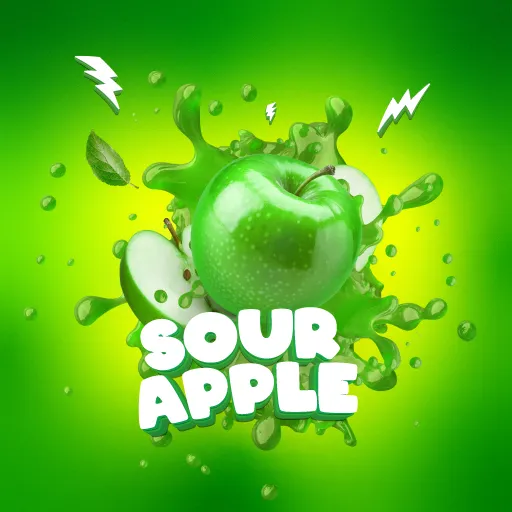 MustHave Sour Apple フルーツ系シーシャフレーバー パッケージ画像