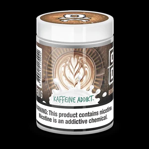 Overdozz Kaffeine Addikt 柑橘系シーシャフレーバー パッケージ画像
