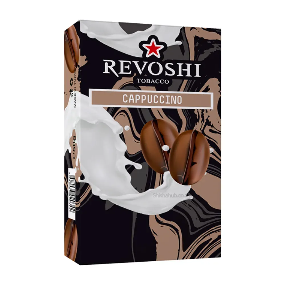 REVOSHI Cappuccino tea系シーシャフレーバー パッケージ画像