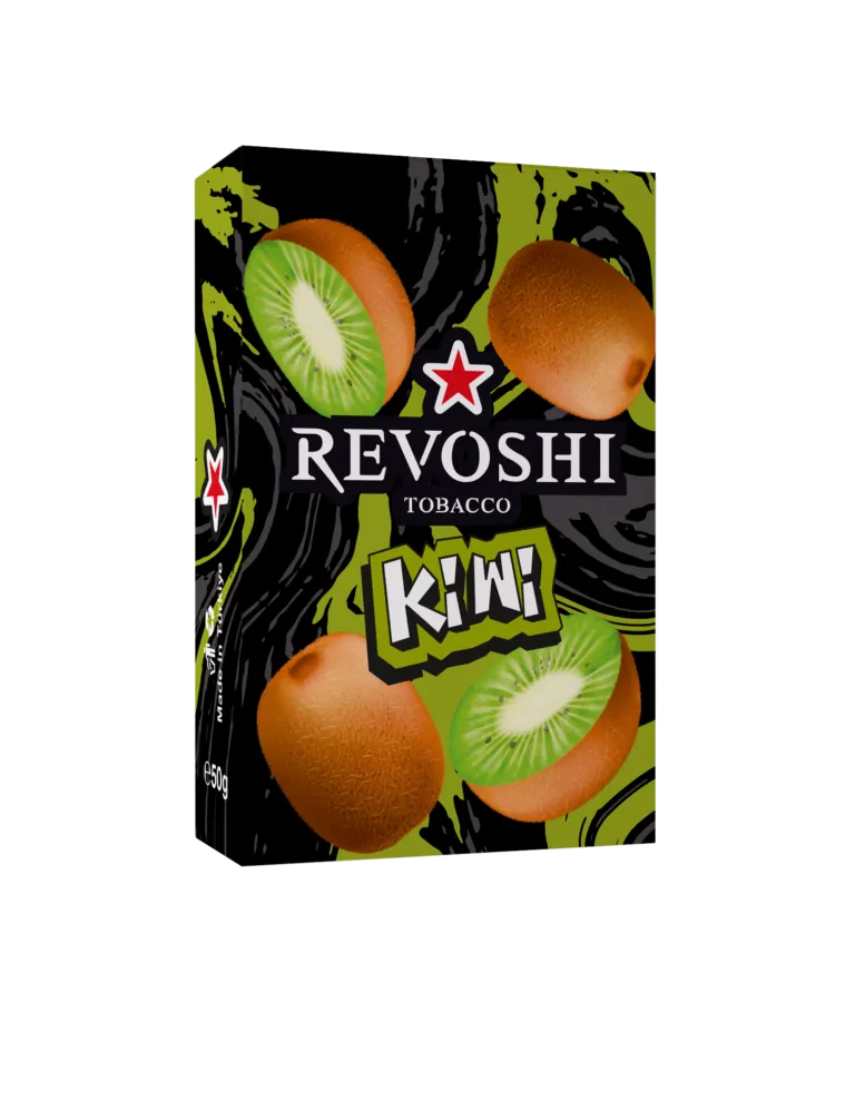 REVOSHI Kiwi フルーツ系シーシャフレーバー パッケージ画像