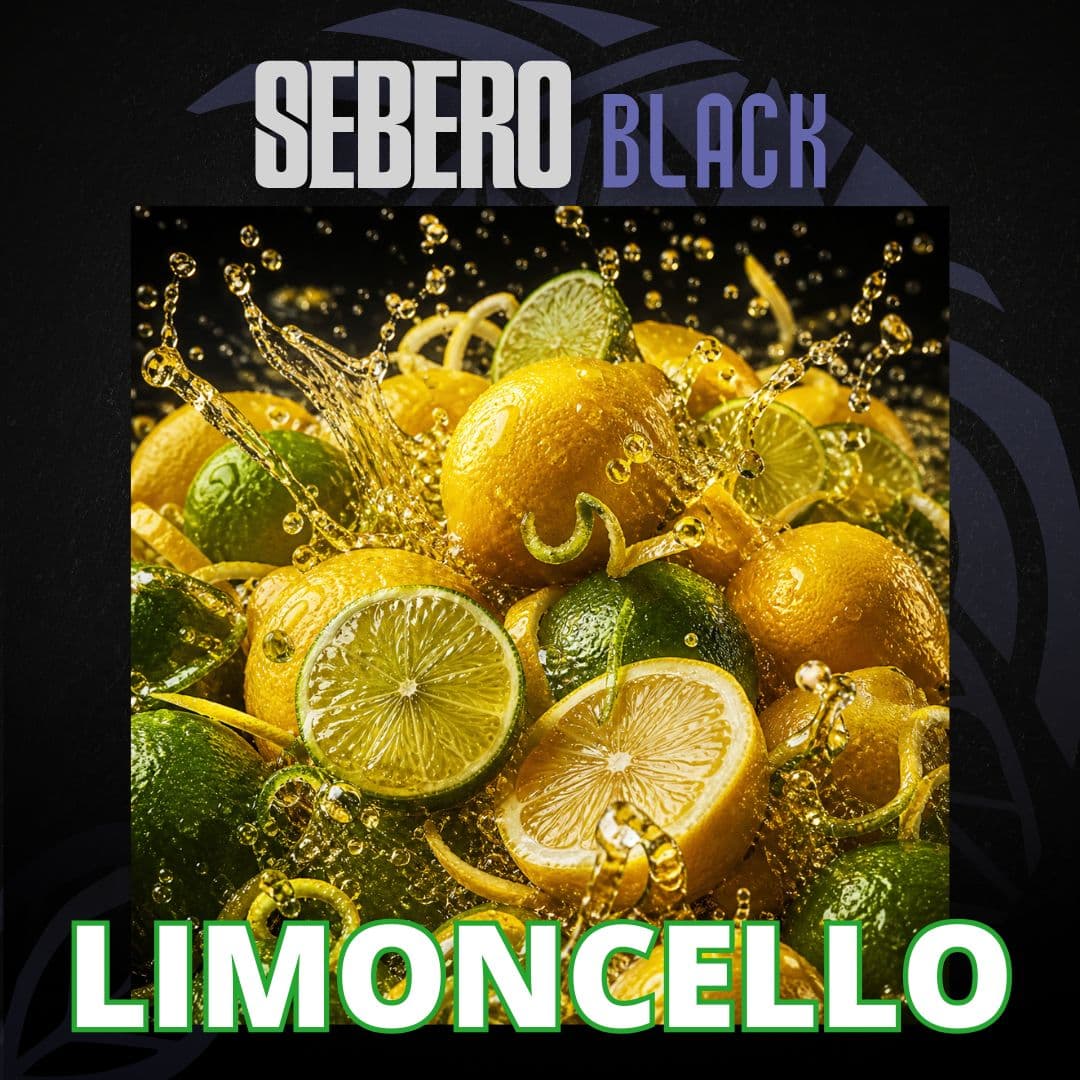 SEBERO LIMONCELLO(Black) その他系シーシャフレーバー パッケージ画像