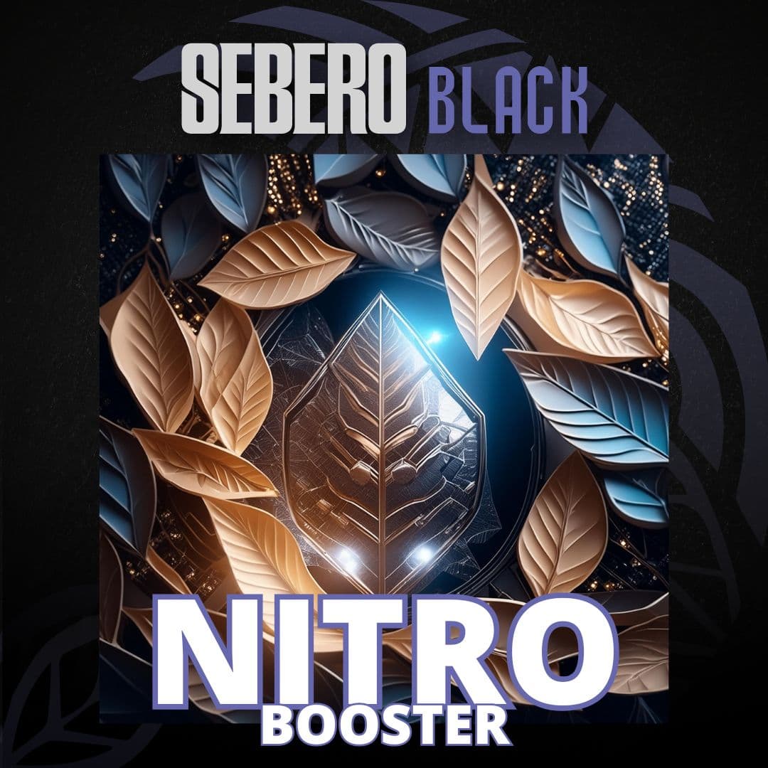SEBERO NITRO (booster)(Black) その他系シーシャフレーバー パッケージ画像