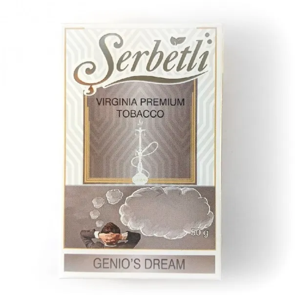Serbetli Genio's dream 柑橘系シーシャフレーバー パッケージ画像