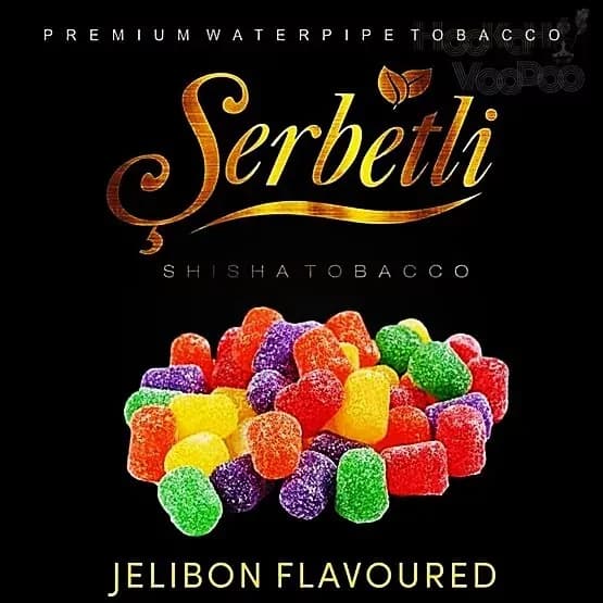 Serbetli Jelibon デザート系シーシャフレーバー パッケージ画像