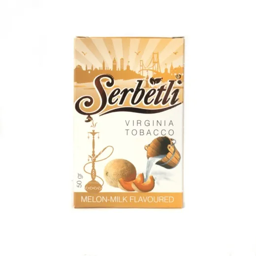 Serbetli Melon Milk フルーツ系シーシャフレーバー パッケージ画像