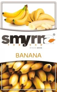 Smyrna Banana フルーツ系シーシャフレーバー パッケージ画像