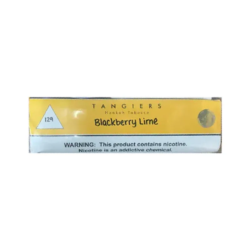 Tangiers Blackberry lime 柑橘系シーシャフレーバー パッケージ画像